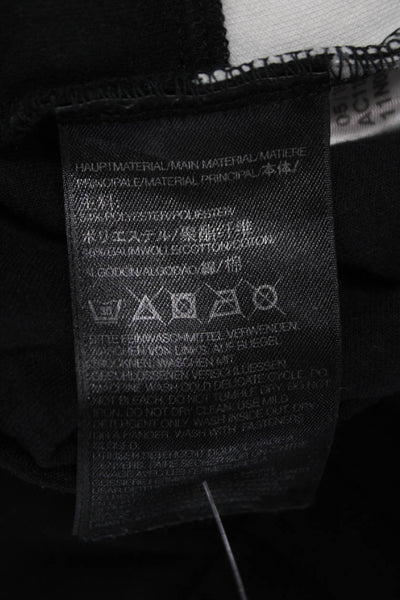 Y-3 Yohji Yamamoto Unisex Black Striped Jogger Pants Polyester Button Size 2XS
