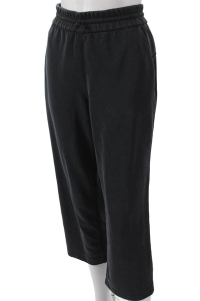Lululemon Womens Gray Recycled Polyester Drawstring Sweatpants Size 6