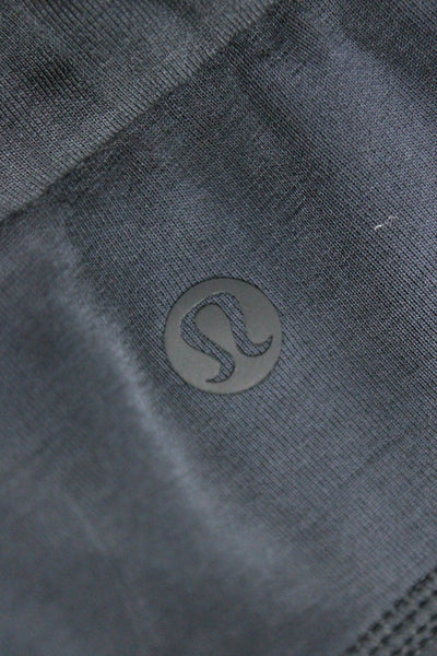 Lululemon Womens Gray Recycled Polyester Drawstring Sweatpants Size 6