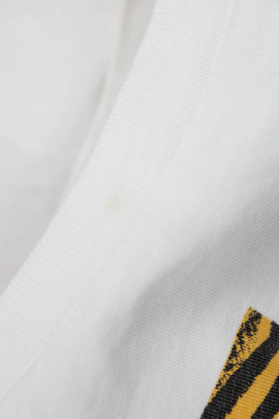 Stella McCartney Kids Round Neck Short Sleeves Graphic T-Shirt White Size 4T