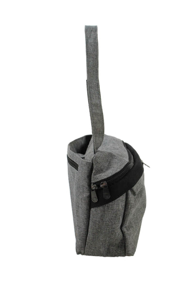 Bugaboo Womens Multi-pocket Organizer Stroller Bag Gray