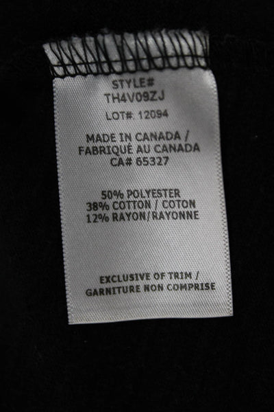 The Range Womens Cardigan Black V-Neck Long Sleeve Polyester Size S