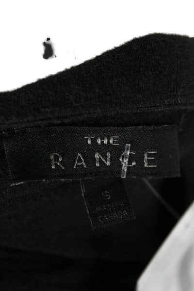 The Range Womens Cardigan Black V-Neck Long Sleeve Polyester Size S