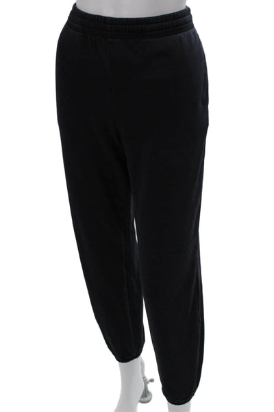 Beyond Yoga Womens Black Jogger Pants 67% Cotton Pull On Size XS