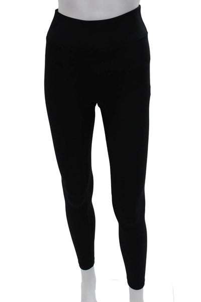 All Access Womens Nylon Leggings Black Pull On Size XS