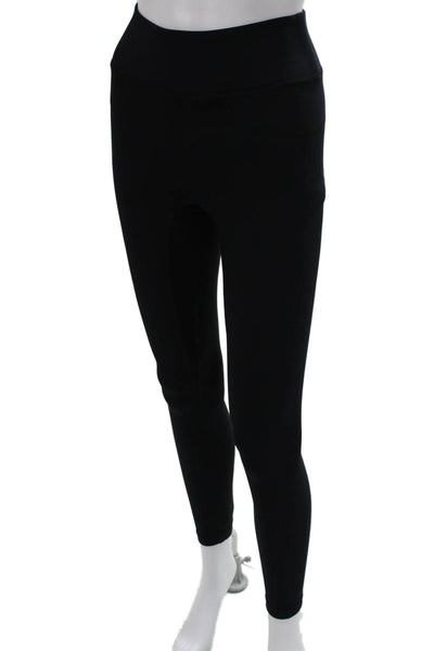 All Access Womens Nylon Leggings Black Pull On Size XS