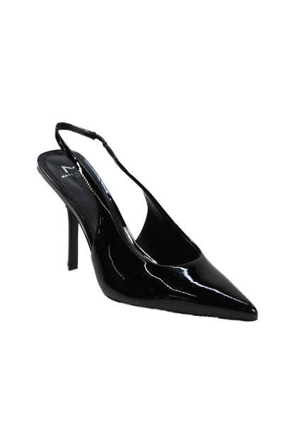 MARC FISHER LTD Womens Emalyn Slingbacks Pumps Black Size 8.5 Medium