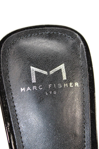 MARC FISHER LTD Womens Emalyn Slingbacks Pumps Black Size 8.5 Medium