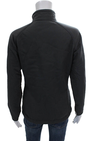 Patagonia Unisex Black Basic Jacket Zip Polyester Blend Long Sleeve Size S