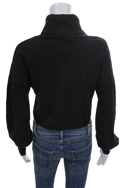 525 Womens Black Turtleneck Pullover Sweater Long Sleeve Size S