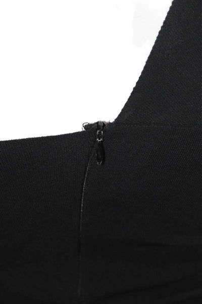 Stella McCartney Women One Shoulder Black Jumpsuit Viscose Size 38