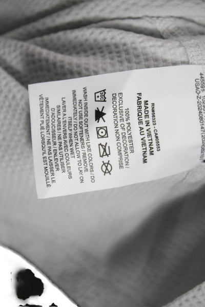 Nike Mens Basic T-Shirt Gray Crew Neck Short Sleeve Polyester Size 2XL