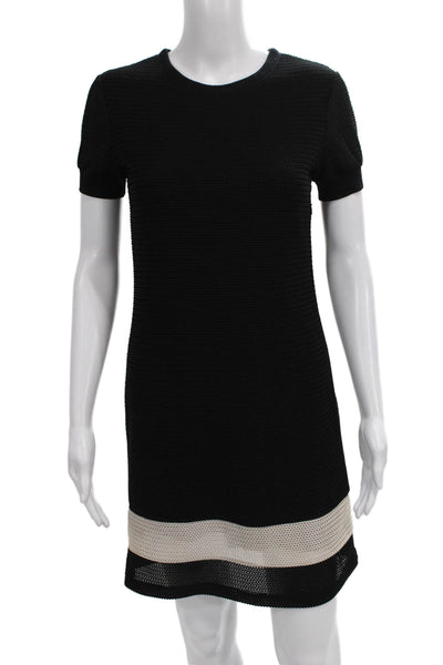Rag & Bone Womens Black Short Sleeve Shift Dress Size 0