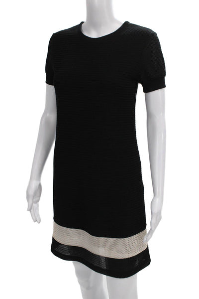 Rag & Bone Womens Black Short Sleeve Shift Dress Size 0