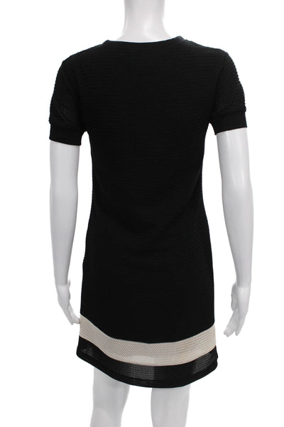 Rag & Bone Womens Black Short Sleeve Shift Dress Size 0