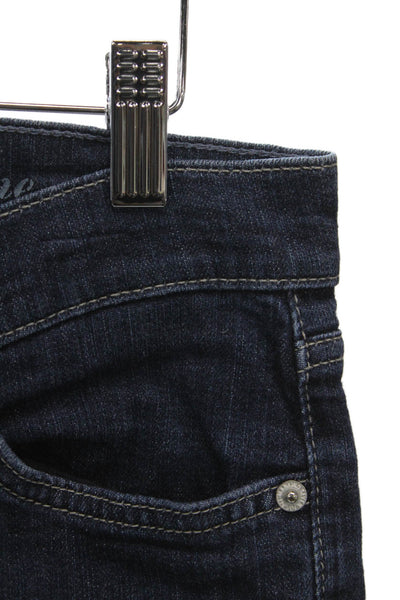 7 For All Mankind Womens Skinny Jeans Blue High Rise Size 29