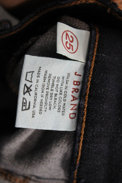 J Brand Women Skinny Jeans Blue Mid Rise Size 25