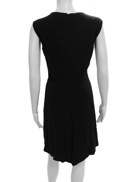 Blue Les Copains Womens Sheath Dress Pink Sleeveless Knee-Length Size 44
