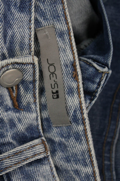 Joes Womens Ankle Jeans Blue High Rise 28 Inseam 100% Cotton Size 29
