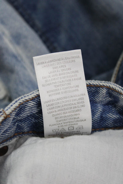 Joes Womens Ankle Jeans Blue High Rise 28 Inseam 100% Cotton Size 29