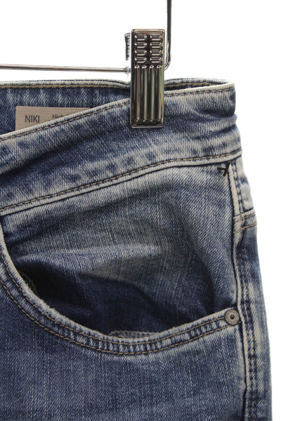 Mavi Jeans Womens Cropped High Rise Blue Jeans Size 29