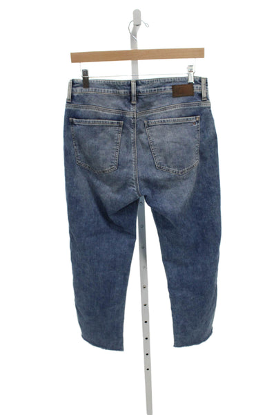 Mavi Jeans Womens Cropped High Rise Blue Jeans Size 29