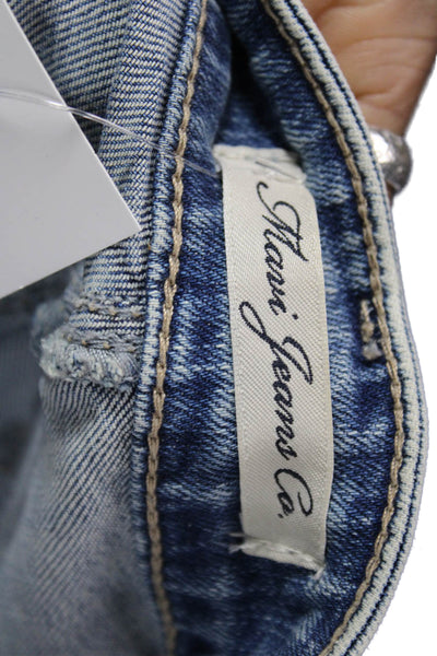 Mavi Jeans Womens Cropped High Rise Blue Jeans Size 29