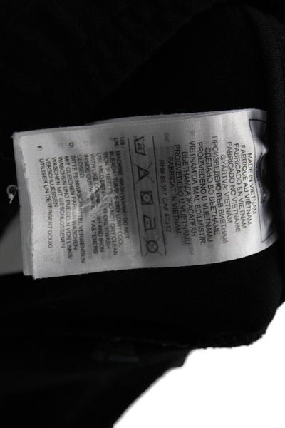 Adidas Mens Black Track Pants Recycled Polyester Pull On Size S