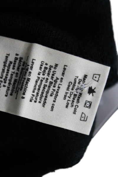 Ugg Womens Jogger Pants Black Viscose Drawstring Waist Size M