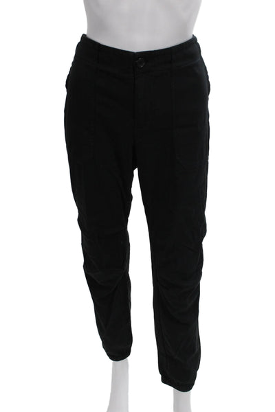Standard James Perse Womens Black Cotton Jogger Pants Size 29