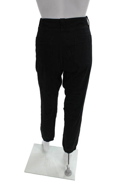 Standard James Perse Womens Black Cotton Jogger Pants Size 29