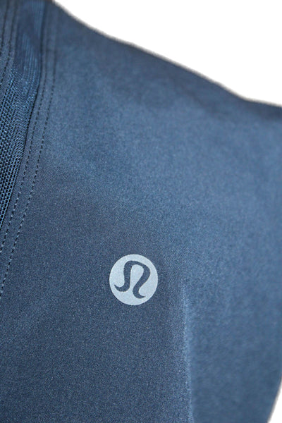 Lululemon Mens Athletic Blue Shorts Drawstring Lightweight Performance Size M