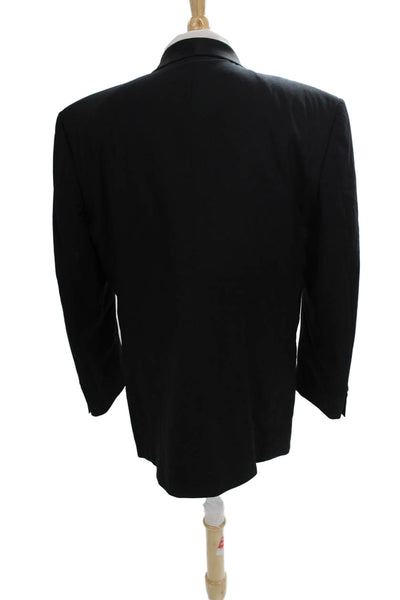 Pierre Balmain Mens Tuxedo Blazer Black 100% Wool Size 44