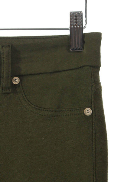 7 For All Mankind Womens Dress Pants Green Size 25