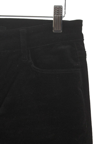 Joes Jeans Womens Black Skinny Jeans Cotton Mid Rise Zip Size 26