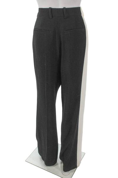 Reiss Womens Dress Pants Black Polyester Zip Inseam 32 Size 6