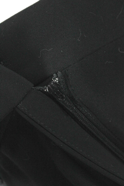 Reiss Womens Dress Pants Black Polyester Zip Inseam 32 Size 6