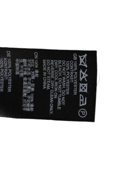 Reiss Womens Dress Pants Black Polyester Zip Inseam 32 Size 6