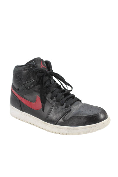Nike Mens Air Jordan 1 Retro High Rare Air Sneakers Shoes Black Size 10