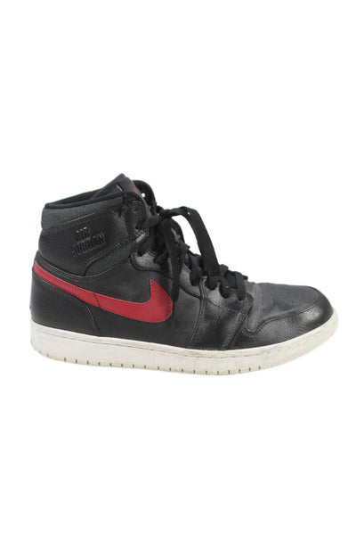 Nike Mens Air Jordan 1 Retro High Rare Air Sneakers Shoes Black Size 10