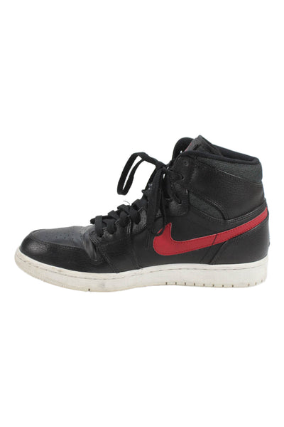 Nike Mens Air Jordan 1 Retro High Rare Air Sneakers Shoes Black Size 10