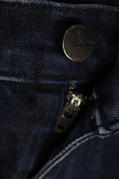 Joes Mens Blue Straight Jeans Cotton Blend Button Fly Inseam 28 Size 36