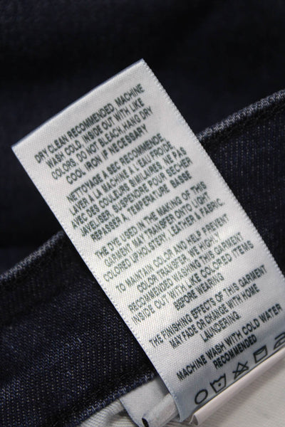 Joes Mens Blue Straight Jeans Cotton Blend Button Fly Inseam 28 Size 36