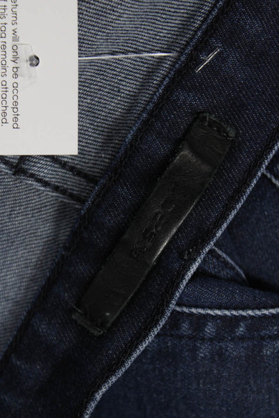 Joes Mens Blue Straight Jeans Cotton Blend Button Fly Inseam 28 Size 36