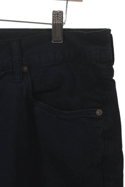 Citizens of Humanity Mens Chino Pants Blue Button Cotton Stretch Size 36