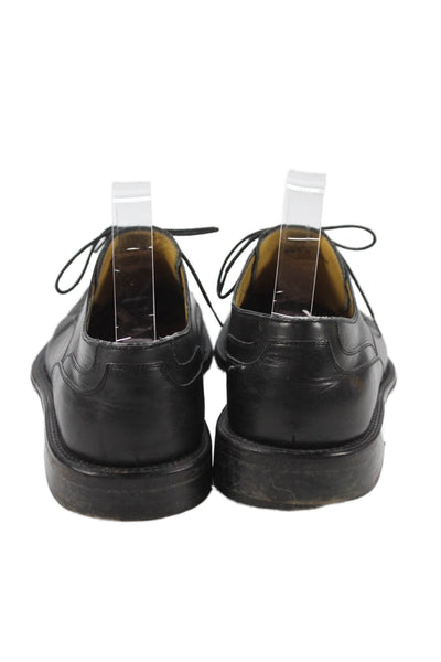 Florsheim Mens Leather Lace Up Oxford Dress Shoes Black Size 9.5