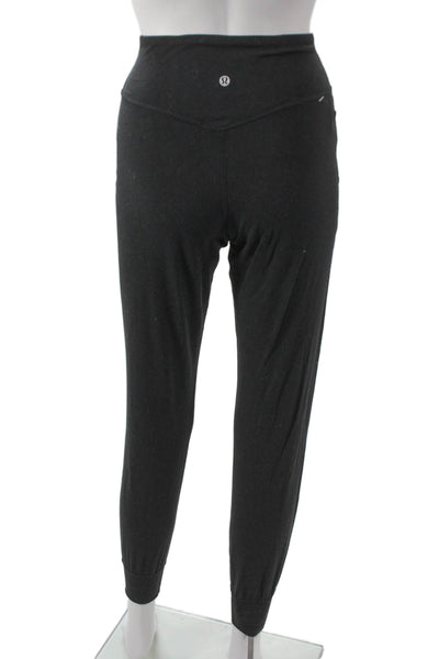 Lululemon Womens Black Nylon Jogger Pants Size 4