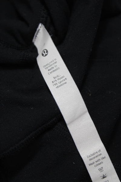 Lululemon Womens Black Nylon Jogger Pants Size 4