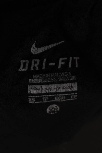 Nike Women Athletic Black Polyester Shorts Size XS
