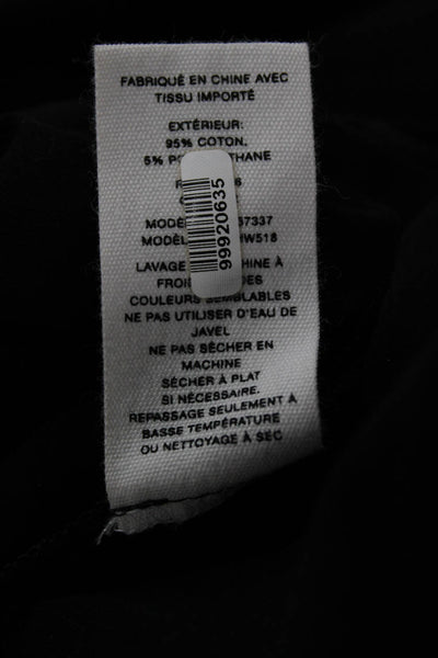Helmut Lang Women Black Basic Sleeveless Tank Cotton Crew Neck Size S